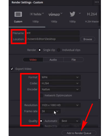Convert BRAW to ProRes 422/4444
